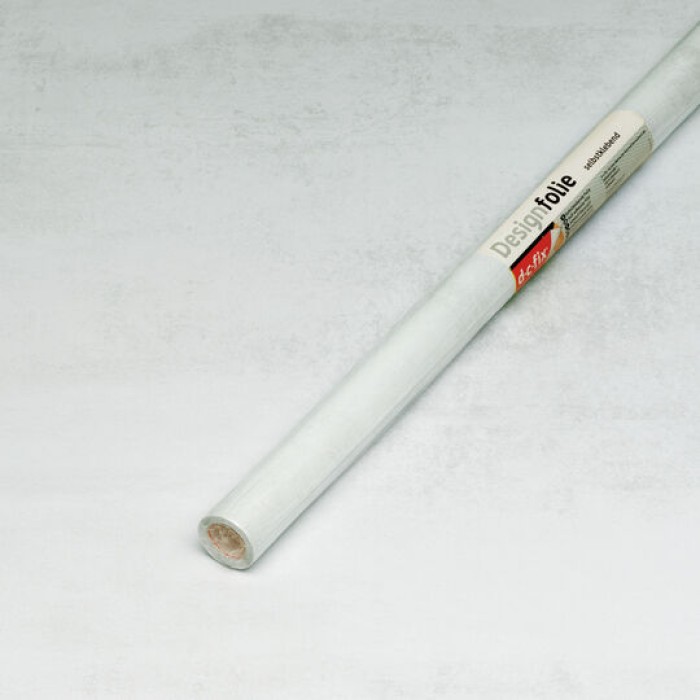 d-c-fix Klebefolie Concrete White, 45 cm x 2 m, selbstklebende Deko-Folie für Möbel, F3460683